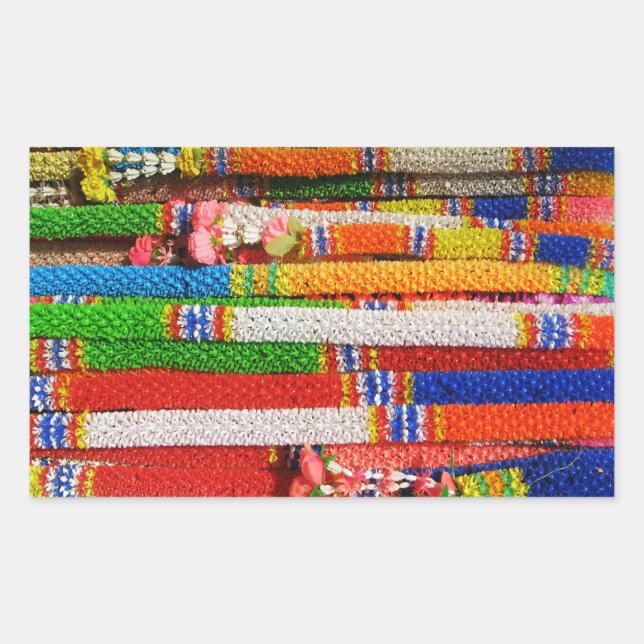 Phuang Maalai - Thai Floral Garland Sticker (Front)