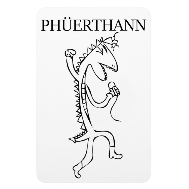 Phuerthann 4" by 6" Flexible Photo Magnet (Vertical)