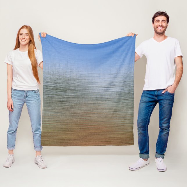 Phuket Pier Abstract In Colour, 2017  SVP Images Fleece Blanket (In Situ)