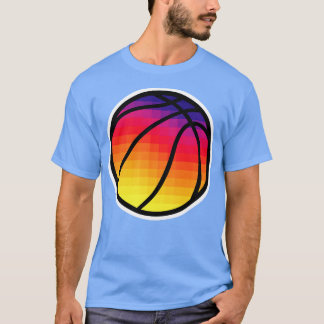 PHX Sunset Basketball Black T-Shirt