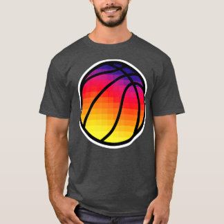 PHX Sunset Basketball White T-Shirt