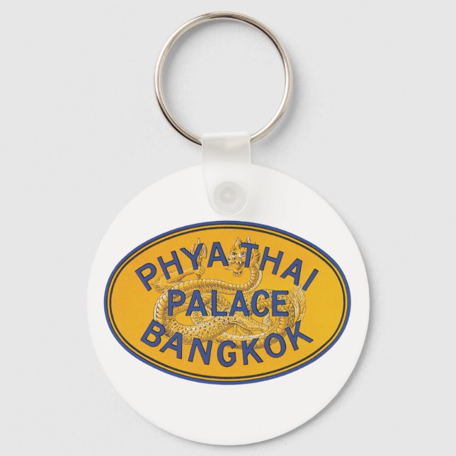 Phya Thai Palace Bangkok Keychain (Front)