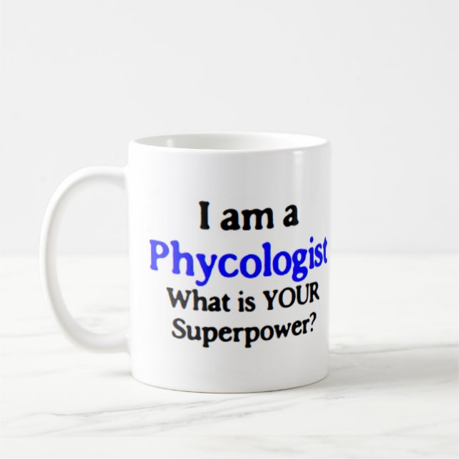 phycologue tasse de café (Gauche)