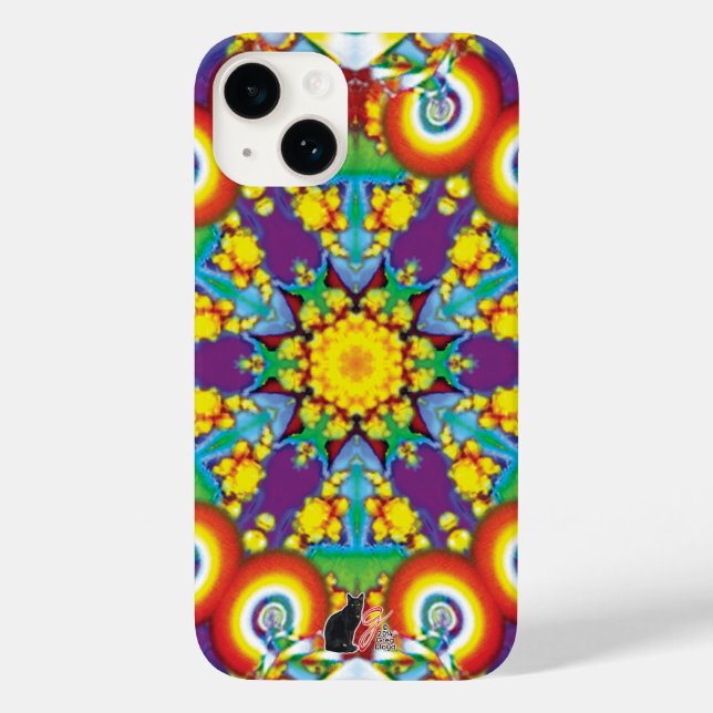Phyletic Kaleidoscope Case-Mate iPhone Case (Back)