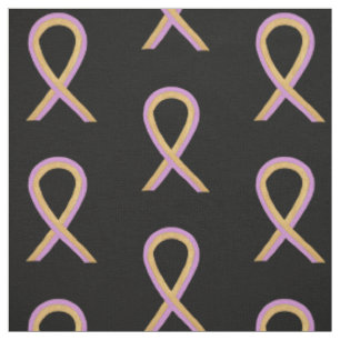 Phyllodes Tumour Breast Cancer Awareness Ribbon Fabric