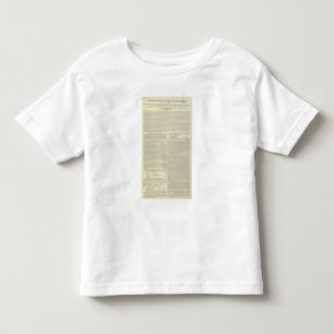 Physical Chart of the Atlantic Ocean Toddler T-shirt
