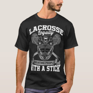 Physical Lacrosse Quote Funny  T-Shirt