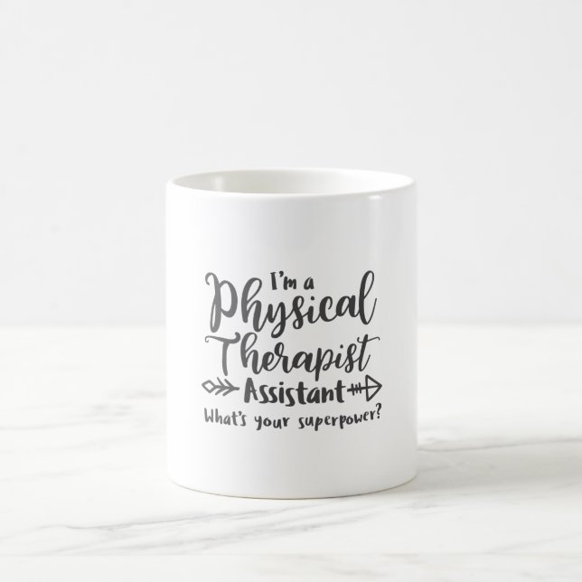 Physical Therapist Assistant, PTA Coffee Mug (Center)