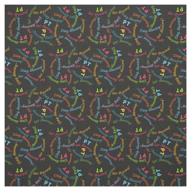 Physical Therapist Black Fabric (Swatch)