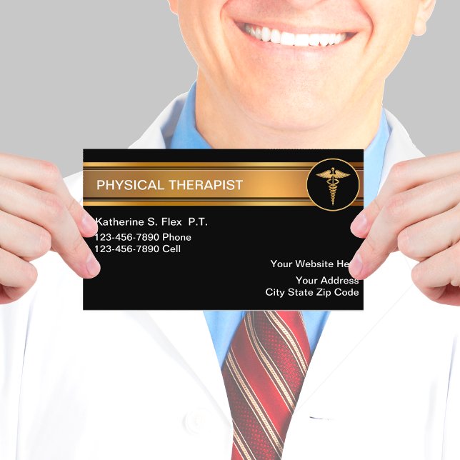 Physical Therapist Business Cards (Creator Uploaded)