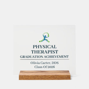 Physical Therapist Custom Name Since Year Acrylic Sign