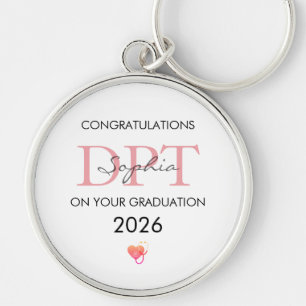 Physical Therapist Graduation Personalized Class o Keychain
