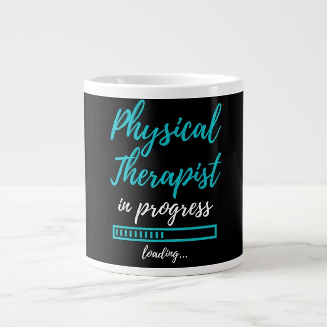 Physical Therapist In Progress Large Coffee Mug (Front)