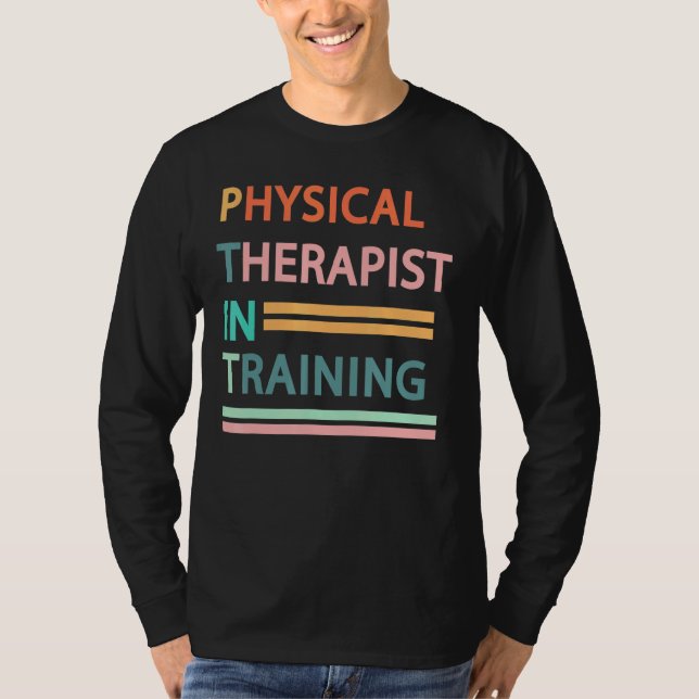 Physical Therapist In Training Fanny Future Physic T-Shirt (Front)