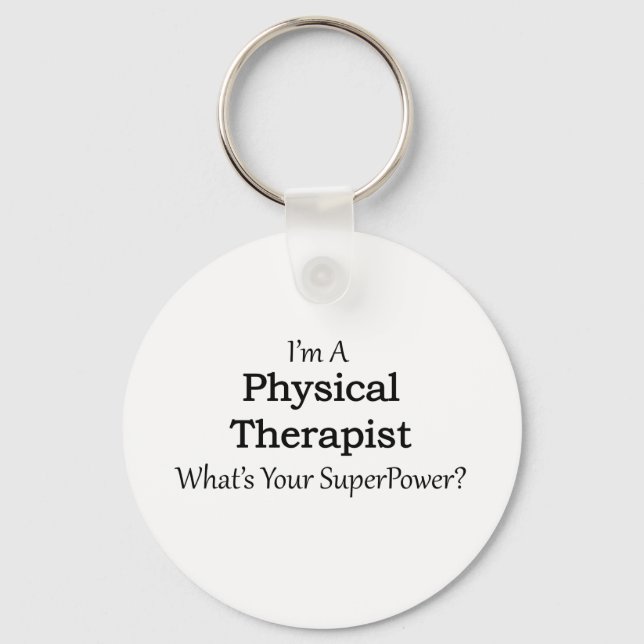 Physical Therapist Keychain (Front)