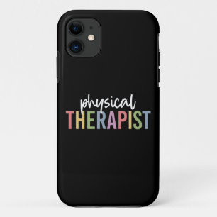 Physical Therapist PT Graduate Physiotherapy Gifts iPhone 11 Case