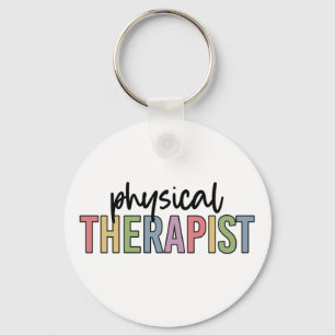 Physical Therapist PT Graduate Physiotherapy Keychain