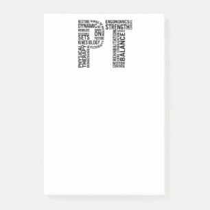 Physical Therapist PT Post-it Notes