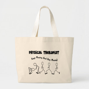 Physical Therapist T-Shirts and Gifts Large Tote Bag