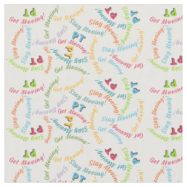 Physical Therapist White Fabric (Close Up)