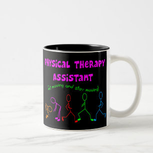 Physical Therapy Assistant Gifts Two-Tone Coffee Mug
