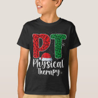 Physical Therapy Christmas Santa Hat Pt Therapist