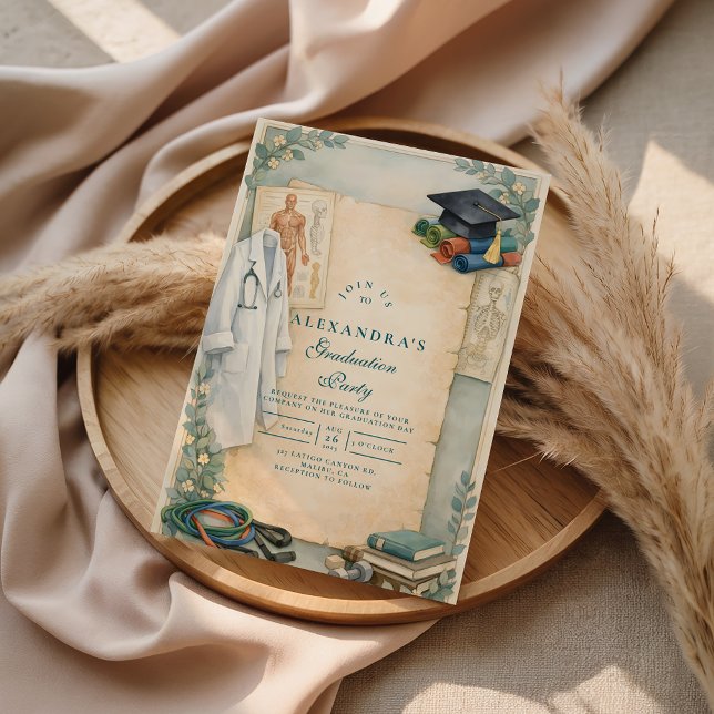 Physical Therapy Graduation Invitation (Creator Uploaded)