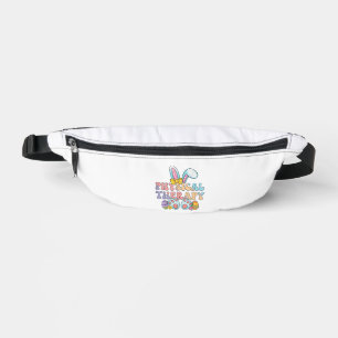 Physical Therapy Happy Easter Bunny Eggs PT Therap Fanny Pack
