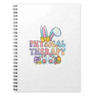 Physical Therapy Happy Easter Bunny Eggs PT Therap Notebook