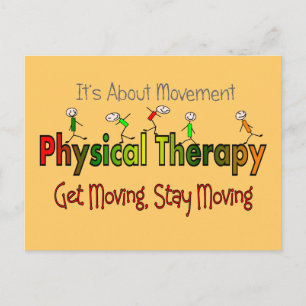 Physical Therapy Products and Gifts Postcard