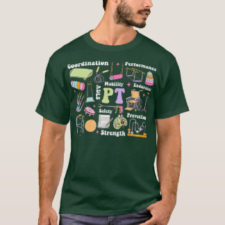 Physical Therapy PT Pediatric Medical Assistants R T-Shirt