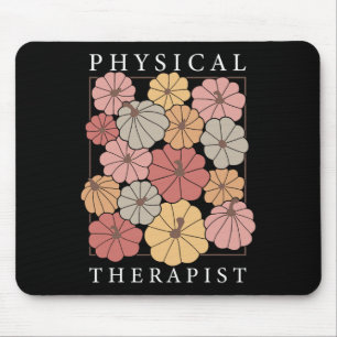 Physical Therapy Pumpkin Fall Pt Therapist Thanksg Mouse Pad