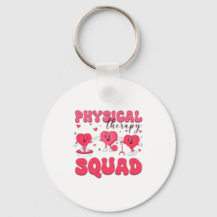 Physical Therapy Squad Valentines Day Pt Pta Vale  Keychain