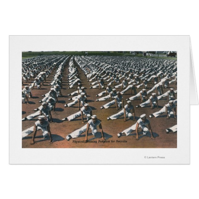 Physical Training Program for Recruits - US Navy (Front Horizontal)