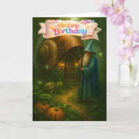 Physical wizard and snail house fairy