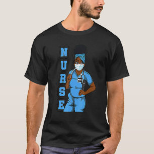 Physician Assistant Black Nurse Black History Mont T-Shirt