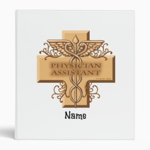 Physician Assistant Caduceus Binder