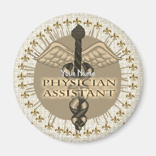 Physician Assistant Caduceus magnet