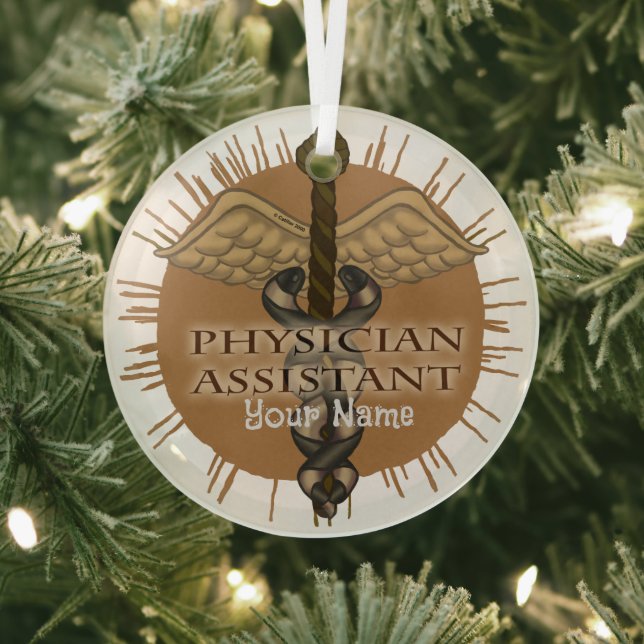 Physician Assistant Caduceus  ornament (Insitu)