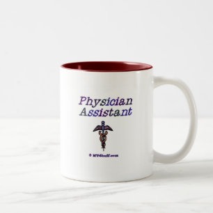 Physician Assistant - Caduceus Two-Tone Coffee Mug