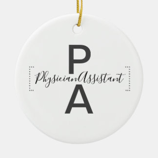 Physician Assistant Ceramic Ornament