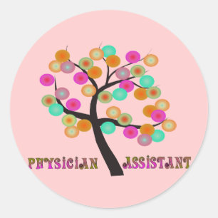 Physician Assistant Gifts Classic Round Sticker