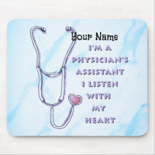 Physician Assistant Heart  Mouse Pad