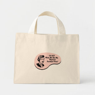 Physician Assistant Voice Mini Tote Bag