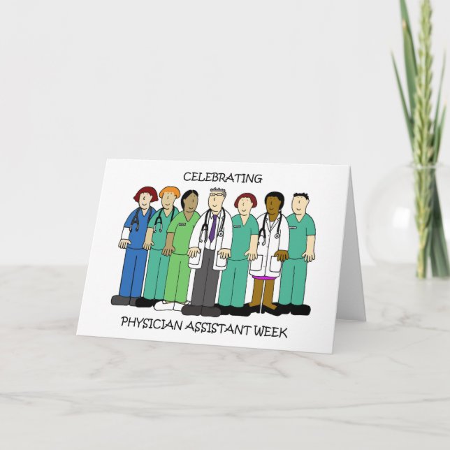Physician Assistant Week - October Card (Front)