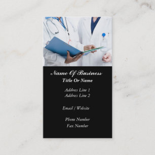 Physician Business Card