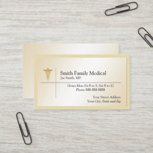 Physician Business Card