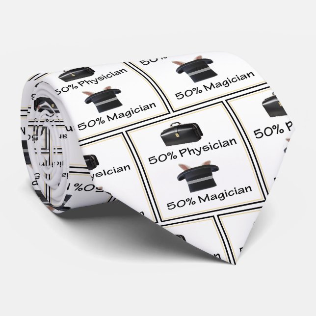 Physician Doctor Neck Tie (Rolled)
