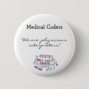 Physician Interpreters 2 Inch Round Button