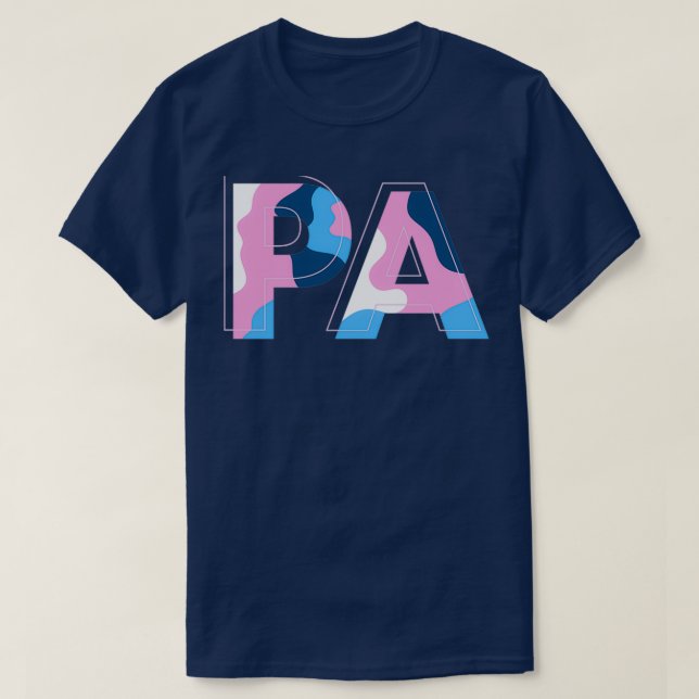 Physicianx27s Assistant PA Cool Cute Design 1 T-Shirt (Design Front)